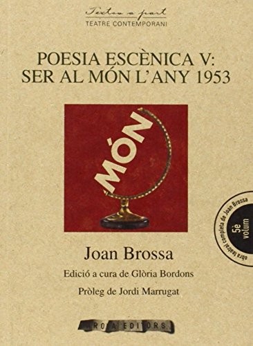 Cover for Poesia esc?nica V