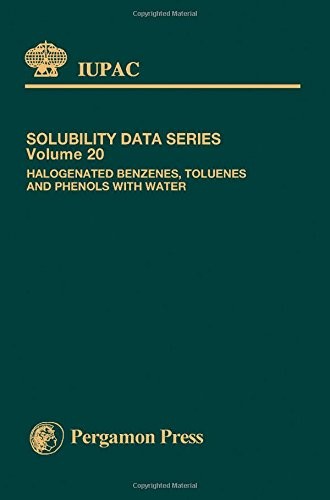 Cover for Halogenated benzenes, toluenes, and phenols with water