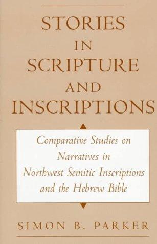 Cover for Stories in scripture and inscriptions