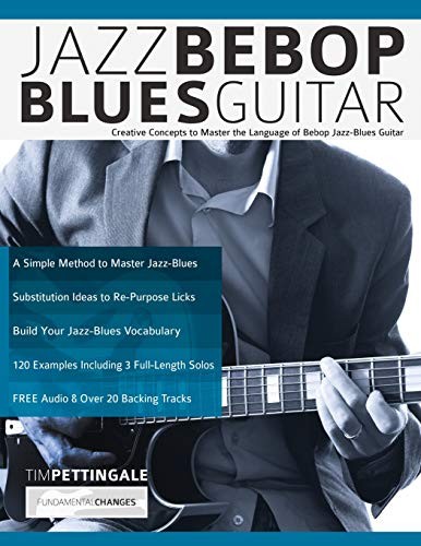 Cover for Jazz Bebop Blues Guitar
