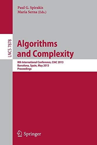 Cover for Algorithms and Complexity