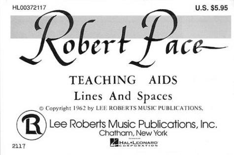 Cover for Robert Pace Teaching Aids - Lines and Spaces - Flash Cards