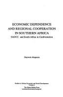 Cover for Economic dependence and regional cooperation in southern Africa