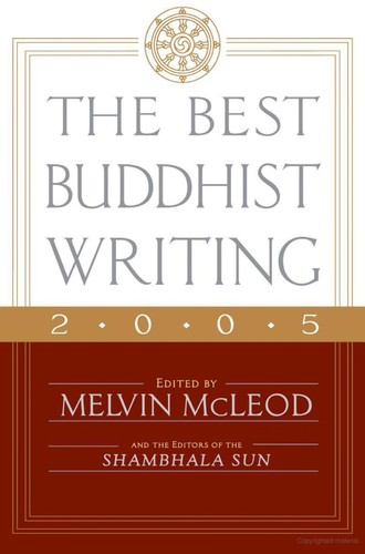 Cover for The best Buddhist writing 2005