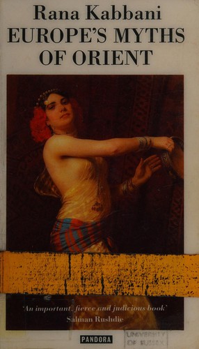 Cover for Europe's myths of Orient