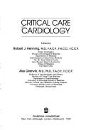 Cover for Critical care cardiology