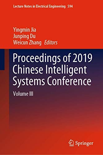 Cover for Proceedings of 2019 Chinese Intelligent Systems Conference