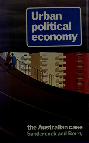 Cover for Urban political economy