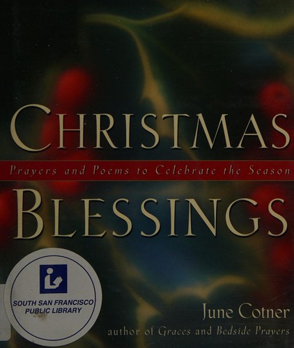 Cover for Christmas blessings