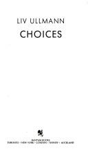 Cover for Choices