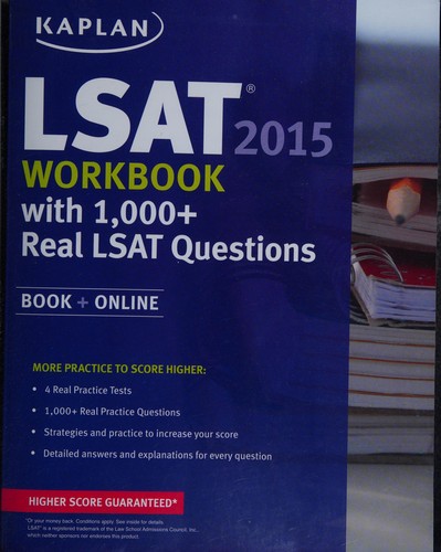 Cover for LSAT 2015 workbook