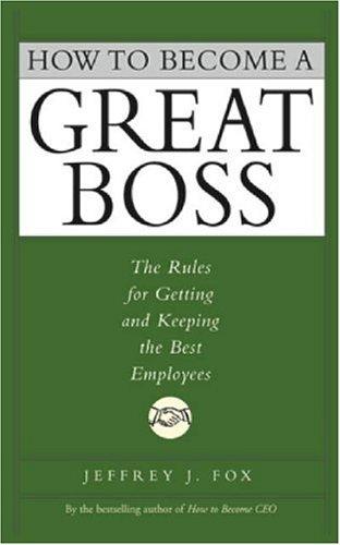 Cover for How to Become a Great Boss