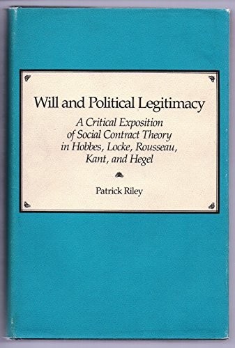 Cover for Will and political legitimacy