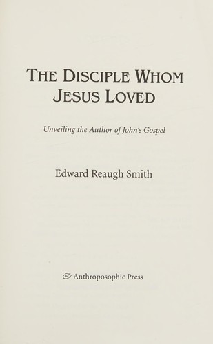 Cover for The disciple whom Jesus loved