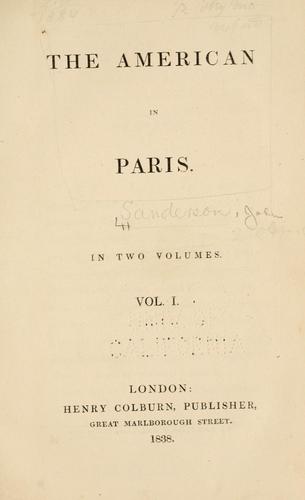 Cover for The American in Paris.