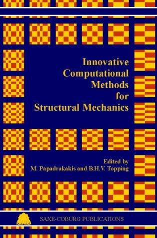 Cover for Innovative computational methods for structural mechanics