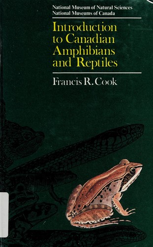 Cover for Introduction to Canadian amphibians and reptiles