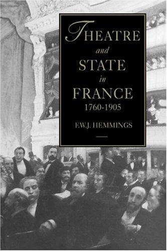 Cover for Theatre and state in France, 1760-1905