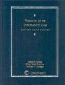 Cover for Principles of Insurance Law (Cases and Materials Series)