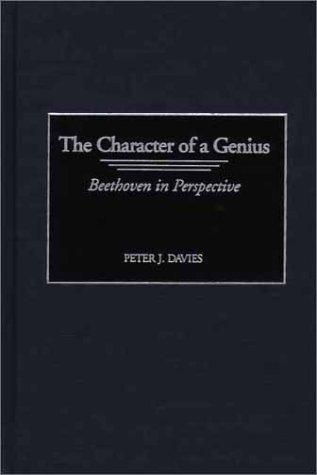 Cover for The character of a genius