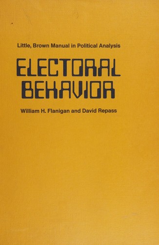 Cover for Electoral behavior
