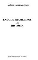 Cover for Ensaios brasileiros de história