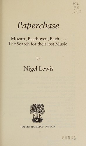 Cover for Paperchase