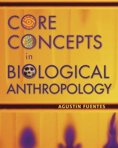 Cover for Core concepts in biological anthropology