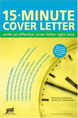 Cover for 15-minute cover letter