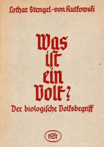 Cover for Was ist ein Volk ? - Der biologische Volksbegriff