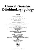 Cover for Clinical Geriatric Otolaryngology