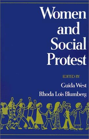 Cover for Women and social protest