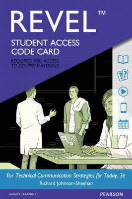 Cover for REVEL for Technical Communication Strategies for Today -- Access Card
