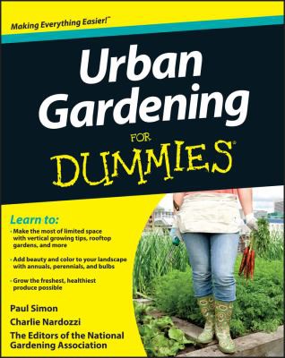 Cover for Urban Gardening for Dummies
