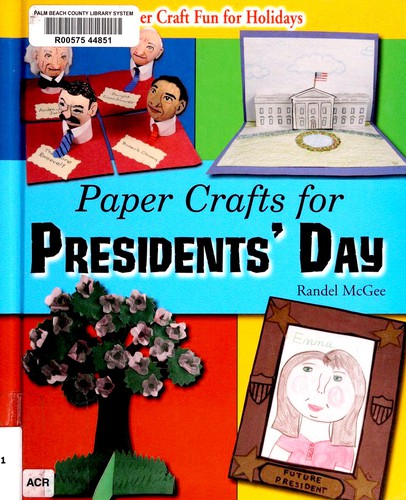 Cover for Paper crafts for Presidents' Day