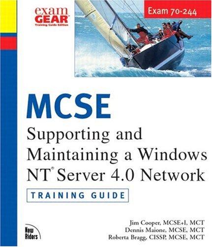 Cover for MCSE Training Guide (70-244)