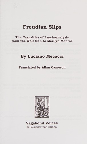 Cover for Freudian slips