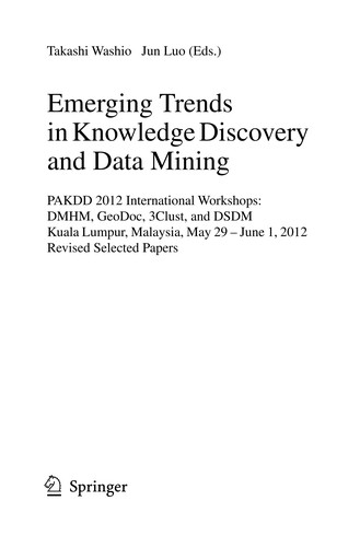 Cover for Emerging Trends in Knowledge Discovery and Data Mining