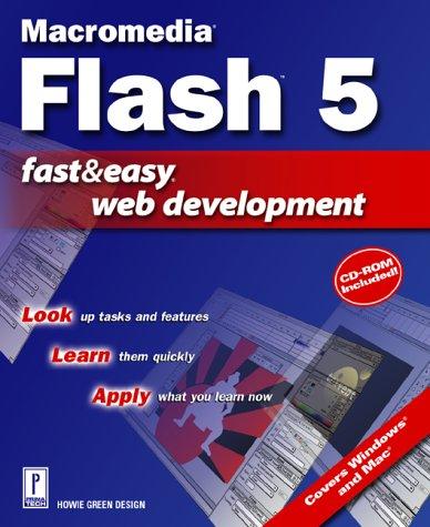 Cover for Flash 5 Fast & Easy Web Development (With CD-ROM) (Fast & Easy Web Development)