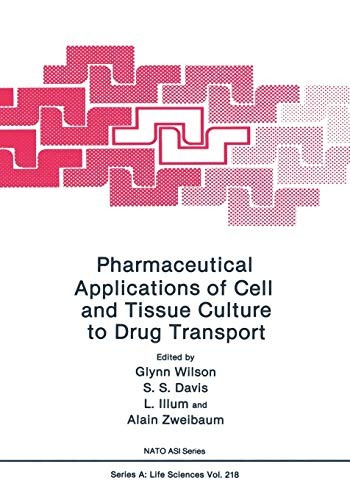 Cover for Pharmaceutical Applications of Cell and Tissue Culture to Drug Transport