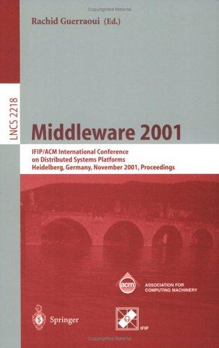 Cover for Middleware 2001