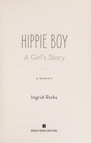 Cover for Hippie boy