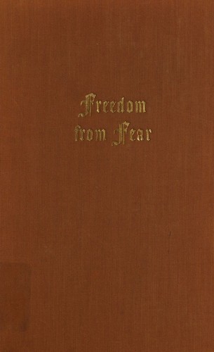 Cover for Freedom from fear