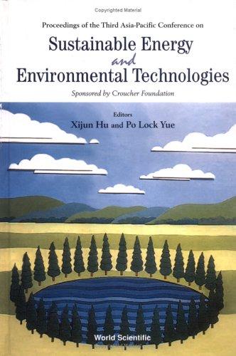 Cover for Sustainable Energy & Environmental Technologies, 3rd Asia Pacific Conf