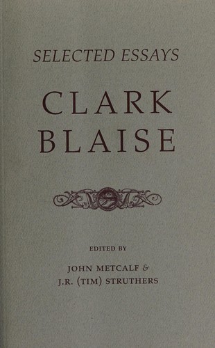 Cover for Selected essays