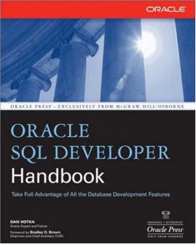 Cover for Oracle SQL Developer Handbook (Osborne Oracle Press)