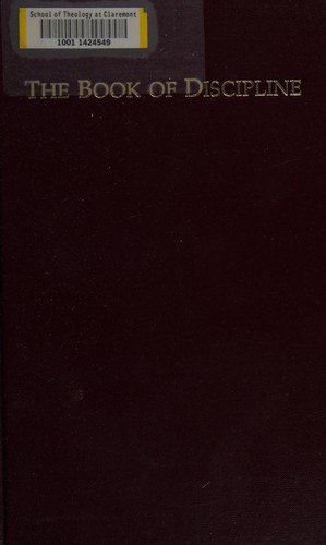 Cover for The book of discipline of the United Methodist Church, 1988.