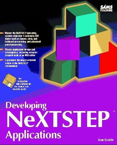 Cover for Developing NeXTSTEP applications
