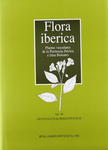 Cover for Flora ibérica. Vol. XI. Gentianaceae-Boraginaceae