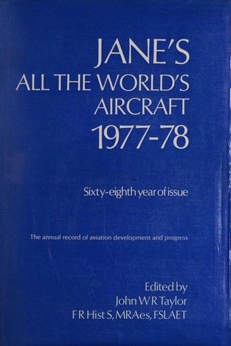 Cover for Jane's All the World's Aircraft